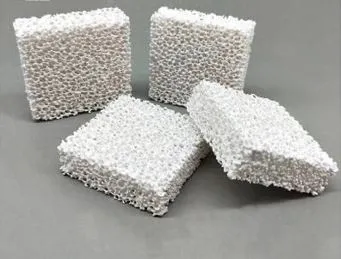 Alumina Foam Ceramic Filter For Cast Aluminium1